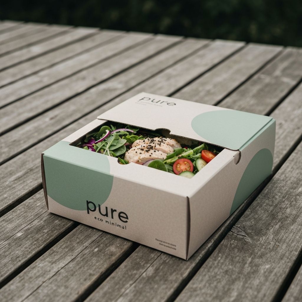 Pure Set - frisches Salat und Protein Set mit ausgewogener Nährstoffverteilung